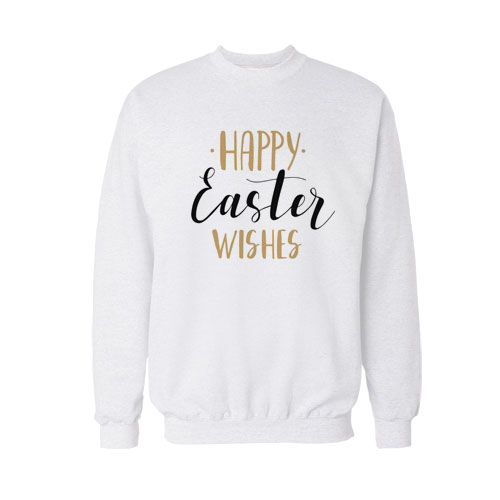 Happy Easter Wishes Sweatshirt For Unisex