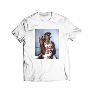 Michael Jordan Smoke Three Peat T-Shirt
