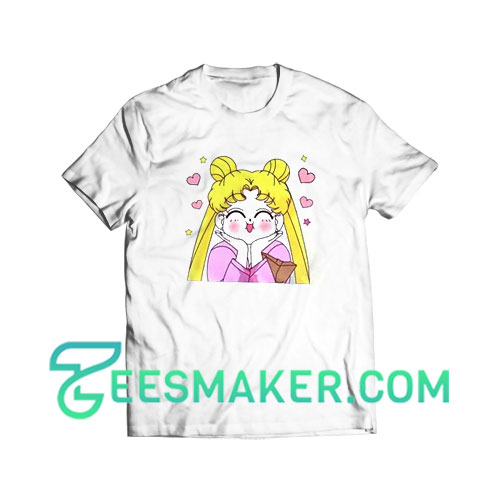 Cute Kawaii Sailor Moon T-Shirt Pretty Guardian Size S - 3XL