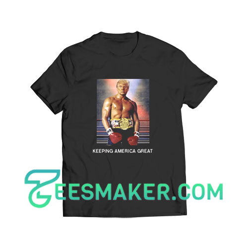 Donald Trump Rocky Boxer T-Shirt Political Size S - 3XL