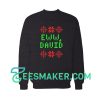 Ew David Flowers Sweatshirt Merry Christmas Size S - 3XL