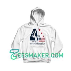 Happy 4th July Independence Day Hoodie American Day Size S - 3XL