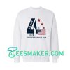 Happy 4th July Independence Day Sweatshirt American Day Size S - 3XL