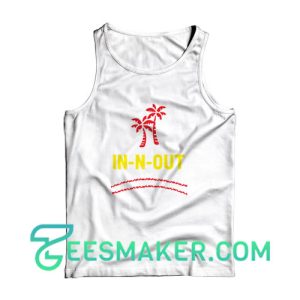 In N Out Palm Trees Tank Top