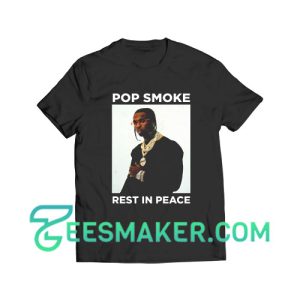 Pop Smoke Rest In Peace T-Shirt American Rapper Size S - 3XL