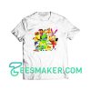 The Best 90s Cartoons T-Shirt Nickelodeon Size S - 3XL