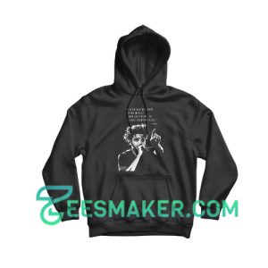 J Cole Quotes Being Myself Hoodie American Rapper Size S - 3XL