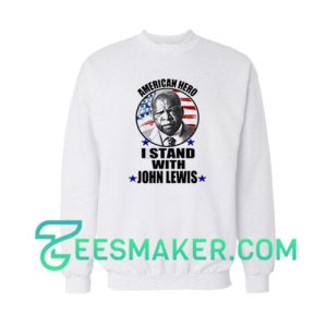 John Lewis American Hero Sweatshirt For Unisex