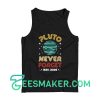 Never Forget Pluto Tank Top Men's Softstyle Tank Top Unisex
