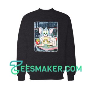 Tom and Jerry Vintage Sweatshirt For Unisex