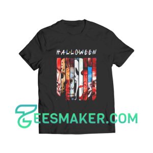 Halloween Horror Theme Friends T-Shirt For Unisex