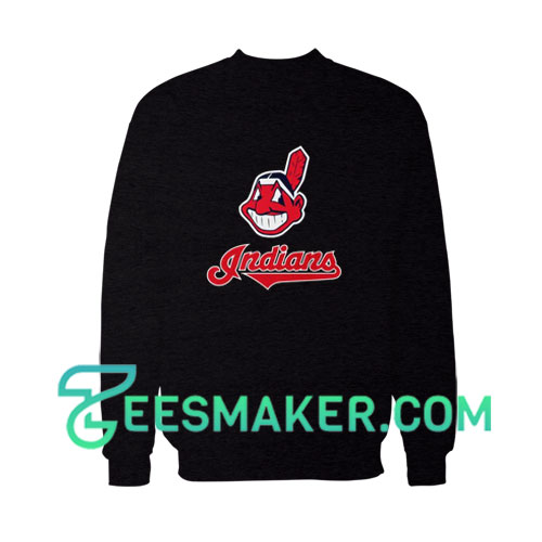 Cleveland-Indians-Sweatshirt-Black