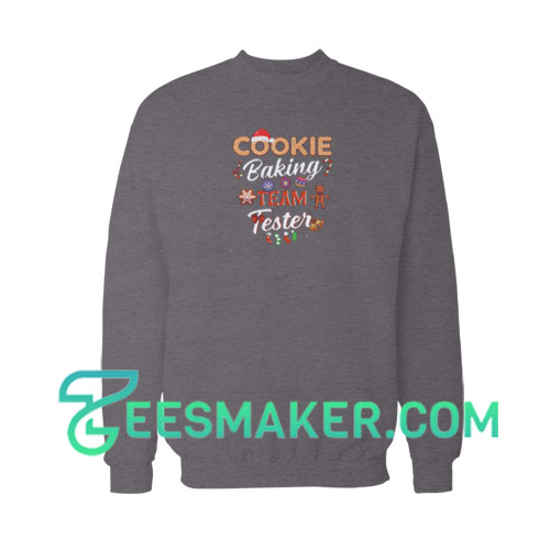 Cookie-Baking-Team-Tester-Sweatshirt-Grey