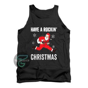Have-A-Rockin-Christmas-Tank-Top-Black