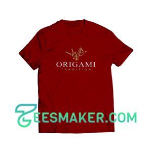 Origami-Paper-Bird-T-Shirt