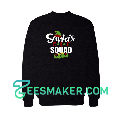 Santa's-Elf-Squad-Sweatshirt