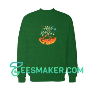 War-of-the-Worlds-Sweatshirt-Green
